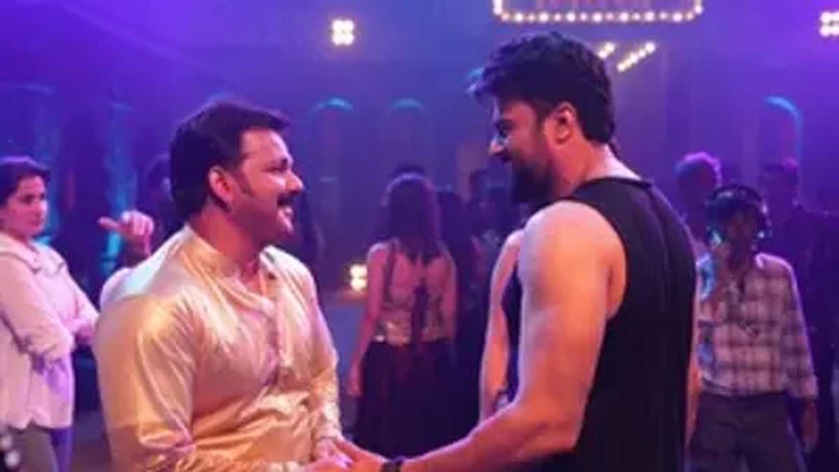 खास प्रोजेक्ट के लिए साथ में शूटिंग करते नजर आए भोजपुरी स्टार पवन सिंह-मनीष पॉल